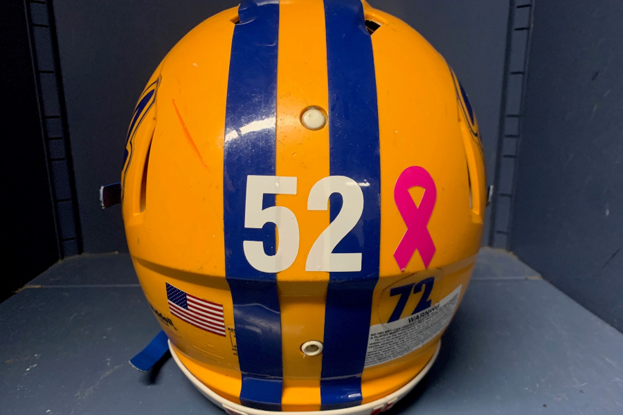 The BA football teams takes a different approach than most to Breast Cancer Awareness Month The Devils do few outward displays, instead silently raising money for a local charity.