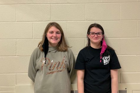 Madison Brinkman and Raela Zuiker are headed to District band.