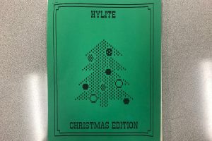 The December edition of the Hylite in 1986 featured student wish lists for Christmas.