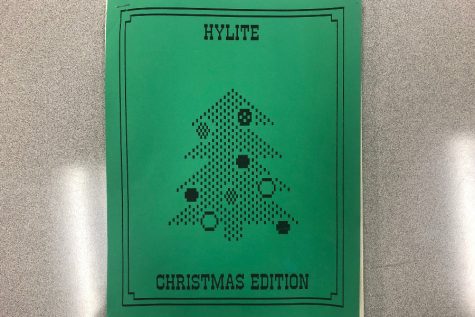 The December edition of the Hylite in 1986 featured student wish lists for Christmas.