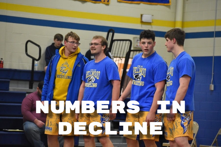 The+varsity+wrestling+team+is+one+of+the+area+schools+with+a+severe+decline+in+participation+numbers.