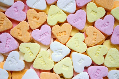 Candy hearts are the Valentines Day candy of choice for many.