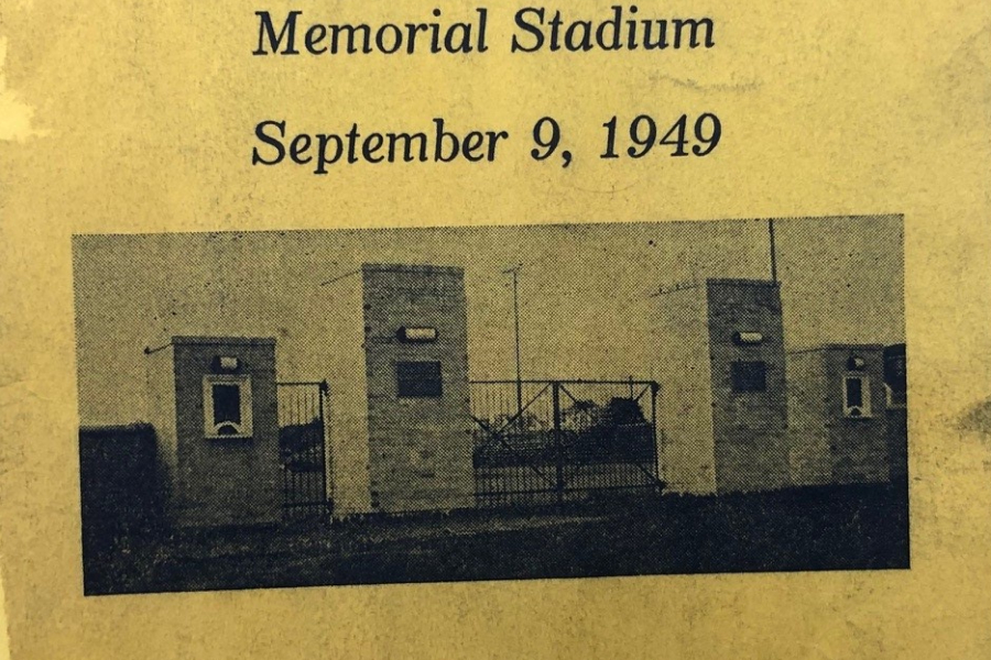 BAs+Memorial+Stadium+was+dedicated+in+1949+to+honor+those+who+died+in+WWII.