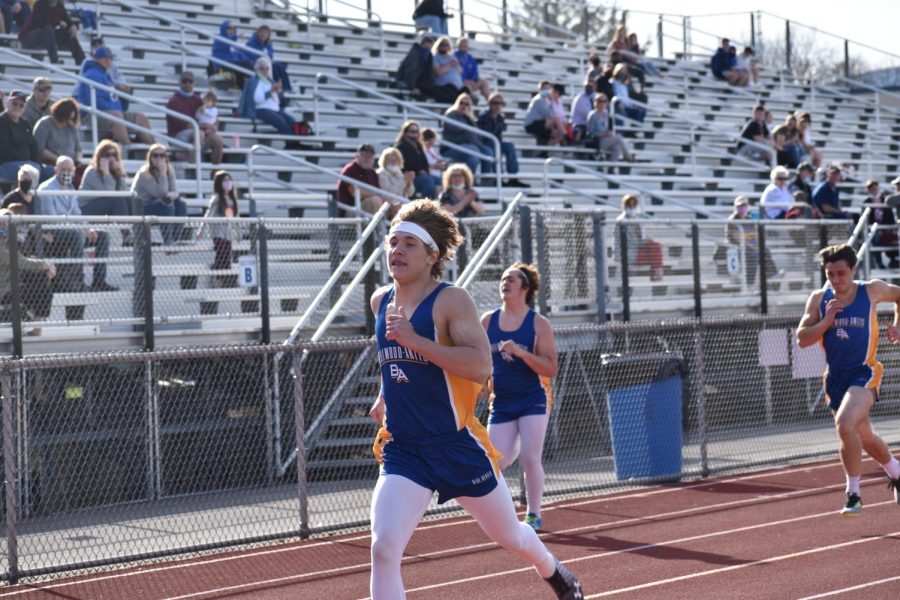 Both the girls and boys track teams fell in their season openers to the Bedford Bison.
