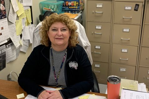 Kelly Hoover has been the BA middle and high school nurse for 15 years.