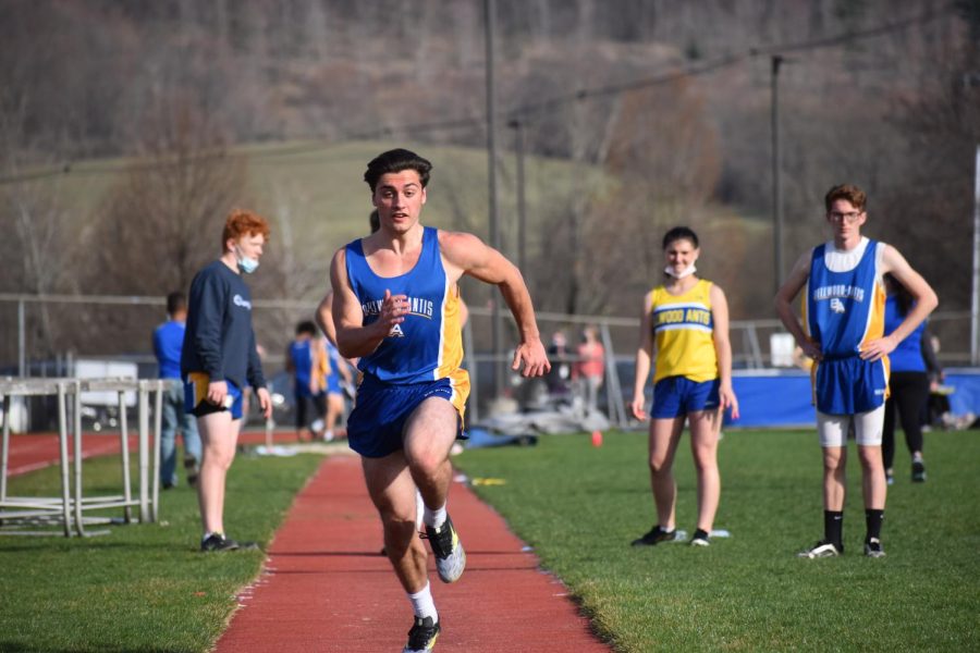 The+Blue+Devil+track+teams+dropped+their+home+opener+to+Hollidaysburg+Thursday.