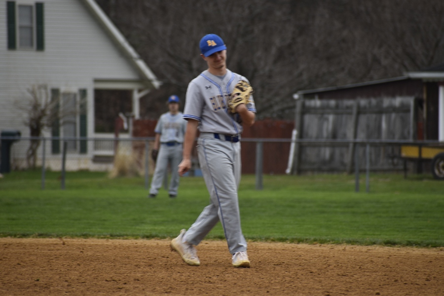 Nick Kost was one of two pitchers to throw for B-A in its win over Tyrone, and the pair allowed only one earned run.