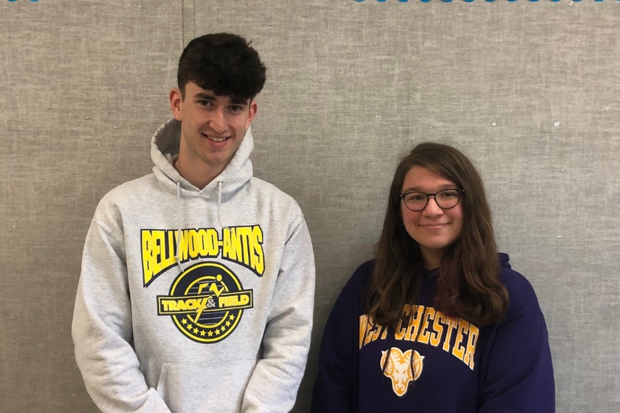 Caedon Poe and Sarah Berkowitz are the Salutatorian and Valedictorian for the Class of 2022.