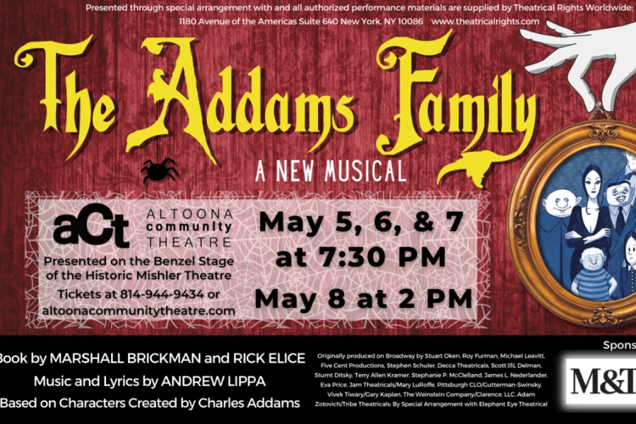 Addams Family appears on stage with B-A connection