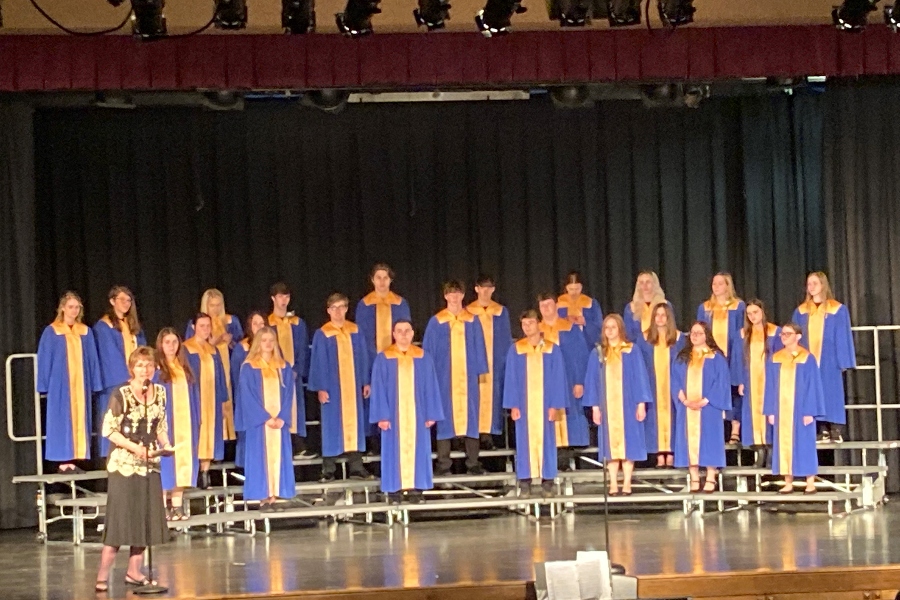Bellwood-Antis had its first live chorus concert since 2019.