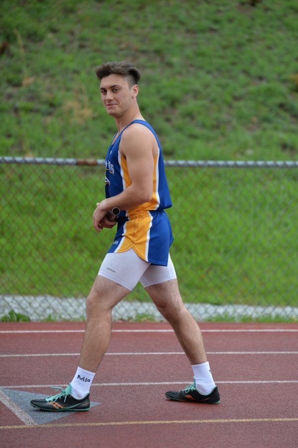 Danny Weeden is hoping to improve his time and get the Devils 1600 relay team into a PIAA-qualifying position.