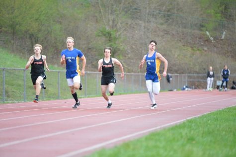 Cooper Keen and Sean Mallon are big contributors to the success of the Blue Devils 1600 relay team.