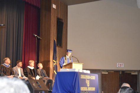 BAHS Graduation 2022. Recent B-A grads are being asked to return to the school after New Years for an Alumni Panel.