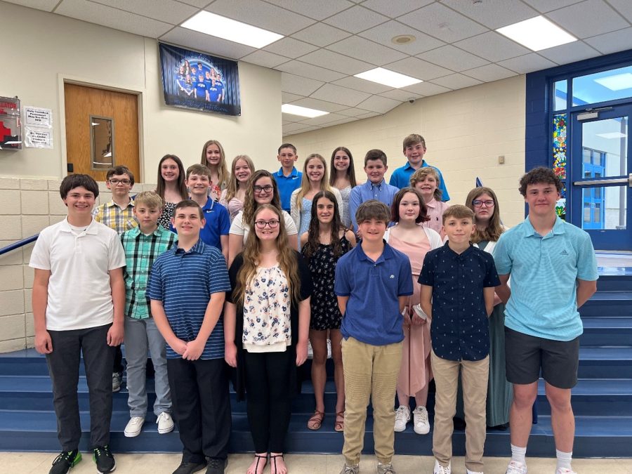 NJHS induction to new members