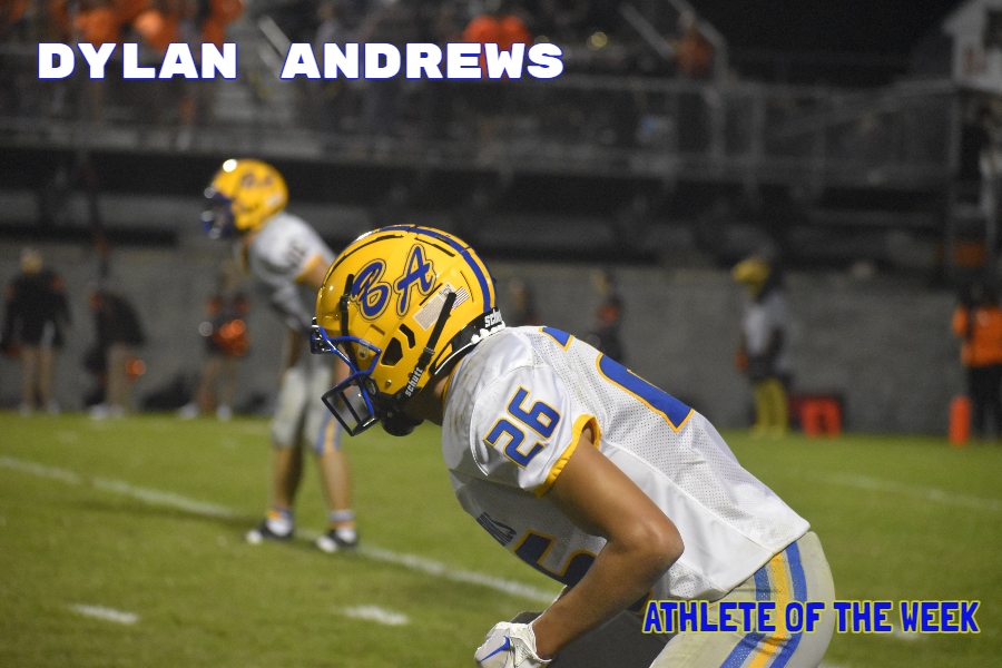 Dylan Andrews has become B-As go-to receiver in his senior season.