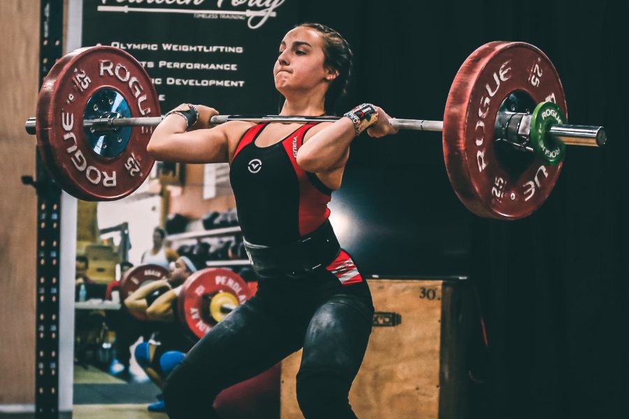B-A+sophomore+Gracie+Rice+is+a+national+champion+weightlifter+after+her+performance+last+summer.