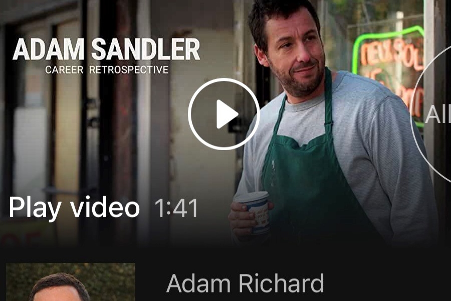 Adam Snadler is an American cultural icon.