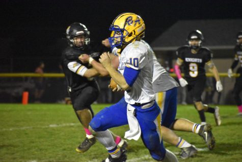 Quarterback Gaven Ridgway has produced more than 1,300 yards of total offense for the Blue Devils.