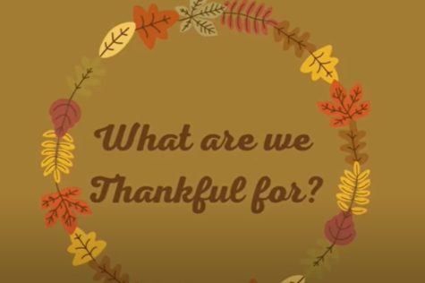 B-A students say they have a lot to be thankful for this Thanksgiving.