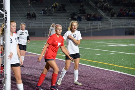 Briley Campbell, Marissa Cacciotti, and the rest of the girls soccer team had their rally fall short against Central.
