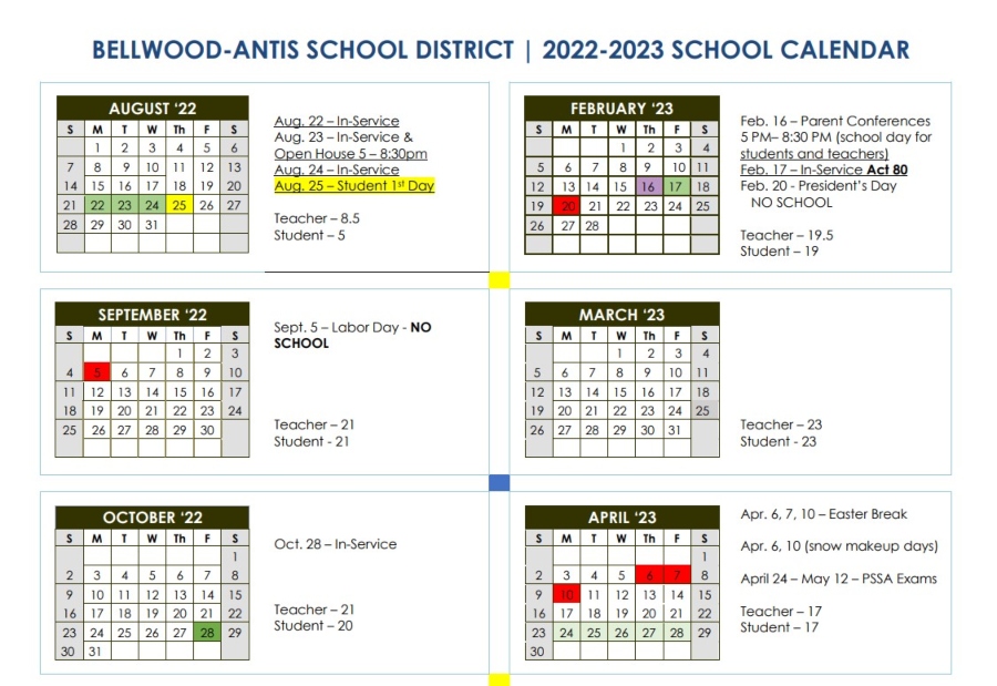 The+BA+School+Board+made+a+slight+adjustment+to+its+calendar+at+the+most+recent+board+meeting.
