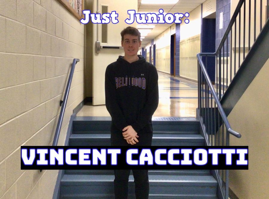 The featured student this week is the one-and-only Vincent Cacciotti.