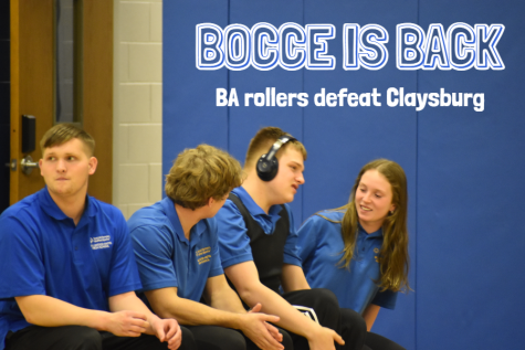 The bocce team had its first home meet yesterday.