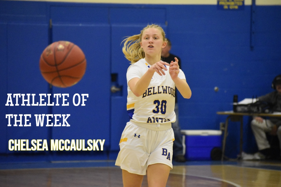 Chelsea McCaulsky made history this week by becoming the 15th Lady Blue Devil to reach 1,000 points for her career.
