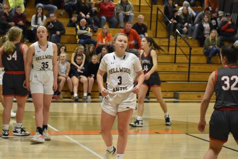 Leigha Clapper is a top scorer for the girls basketball team in her sophomore season.