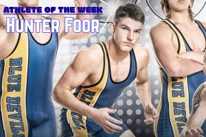 Hunter Foor is enjoying is his senior wrestling season and the Devils are getting better every night.
