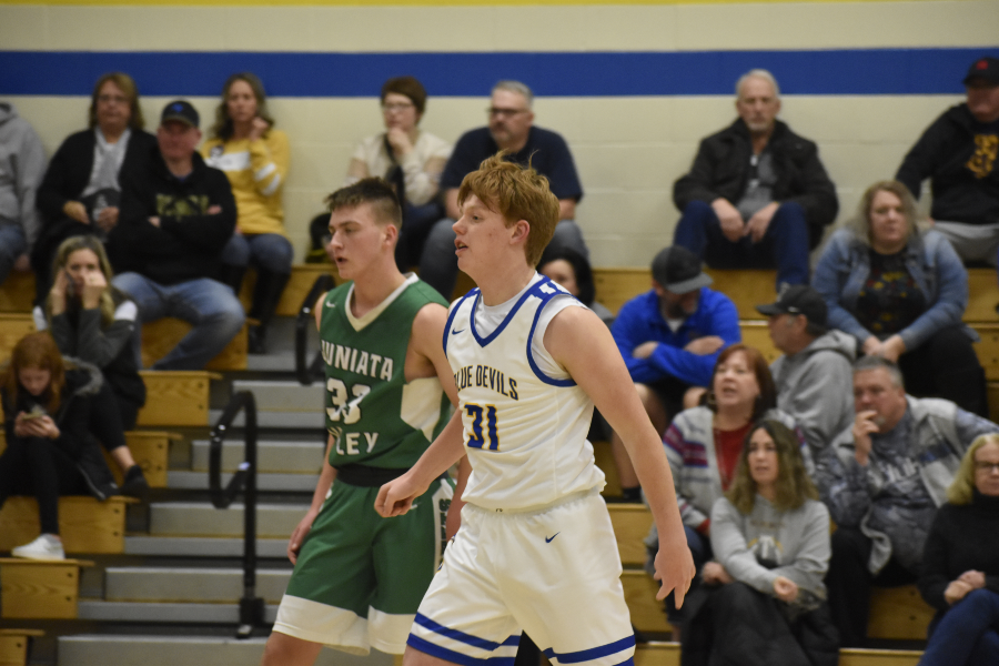 Chance Schreier made the basket of his career Friday when his buzzer-beater led B-A over Juniata Valley.