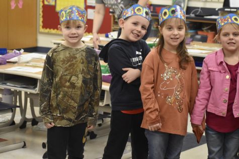 The Elementary school celebrated the 100th day of school in many different ways