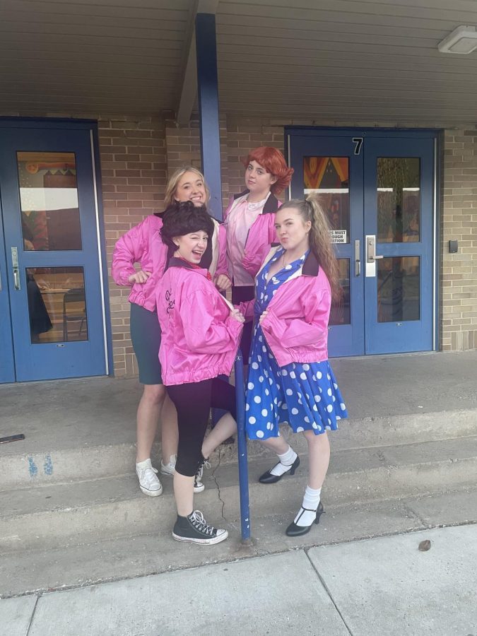 The Pink Ladies are a girl gang at Rydell High