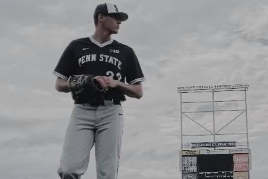 2020 B-A grad Travis Luensmann pitched more than 67 innings last season for the Penn State baseball team.