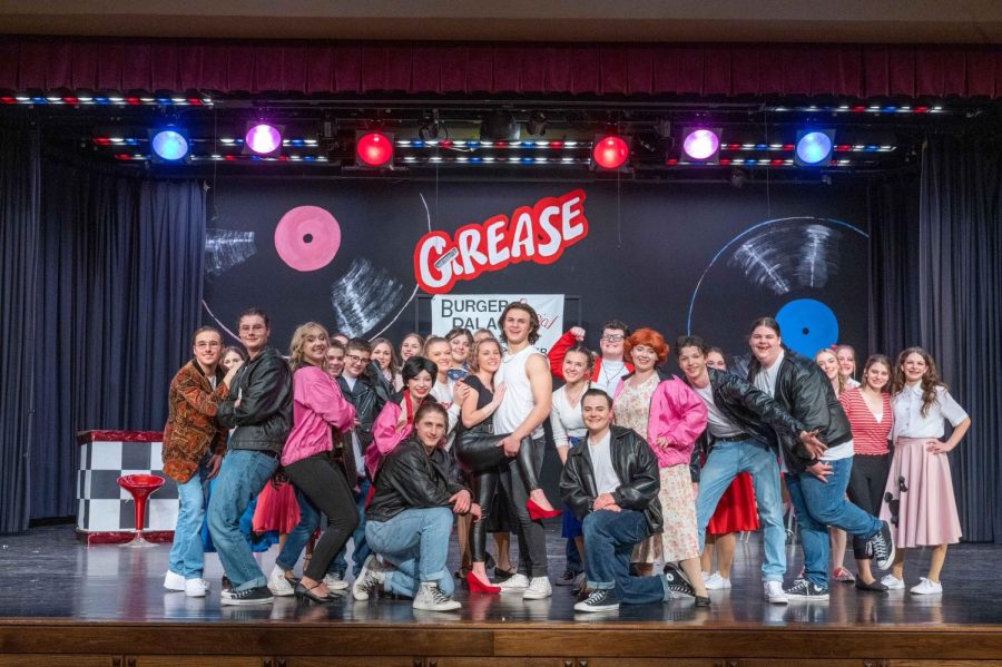 The+Grease+cast+rocked+the+B-A+stage+for+three+weekend+shows.