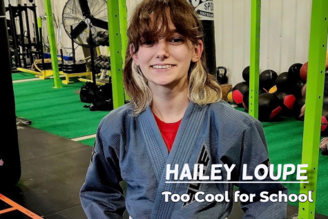 Freshman Hailey Loupe has developed a passion for martial arts.