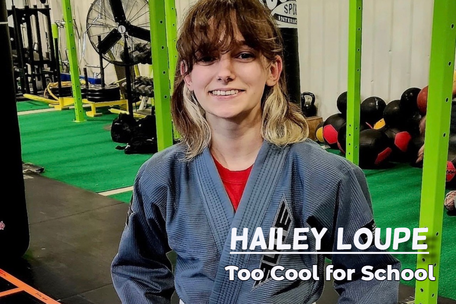 Freshman+Hailey+Loupe+has+developed+a+passion+for+martial+arts.