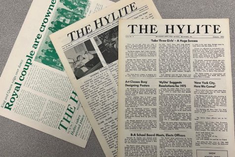 The Class of 1973 is looking for old editions of the Hylite.  (Julia Johnson)