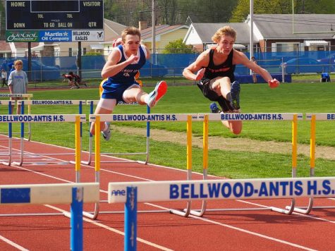 Kole Dickinson is one of the top returners for boys track team this season.