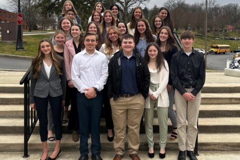 B-A took more than 20 sophomores to Saint Francis University last week for a unique experience in the world of business education. (Courtesy photo)