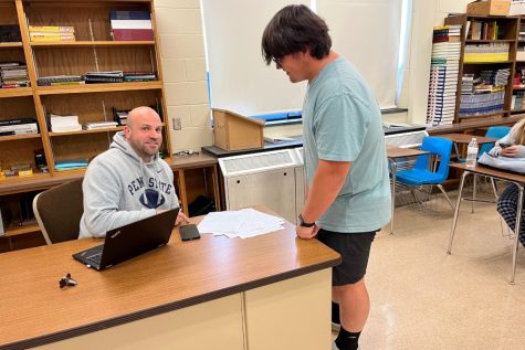 Mr. Hughes is one of the teachers students appreciate for his willingness to go the extra mile.