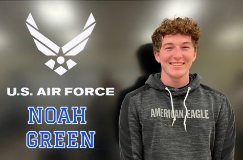 Noah Green is heading to the United States Air Force following graduation.