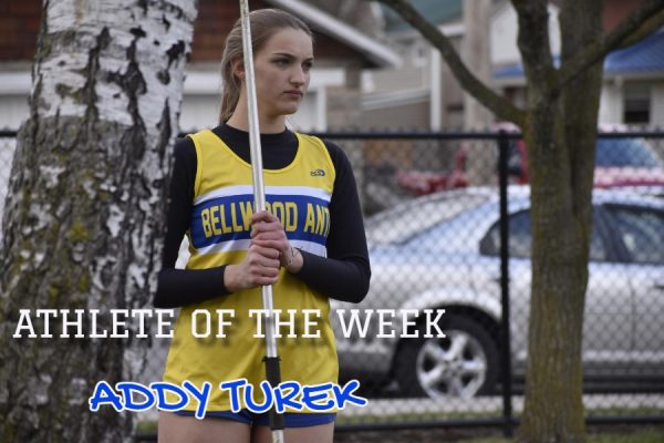 Addy Turek is a three-sport athlete who is currently leading the volleyball team.