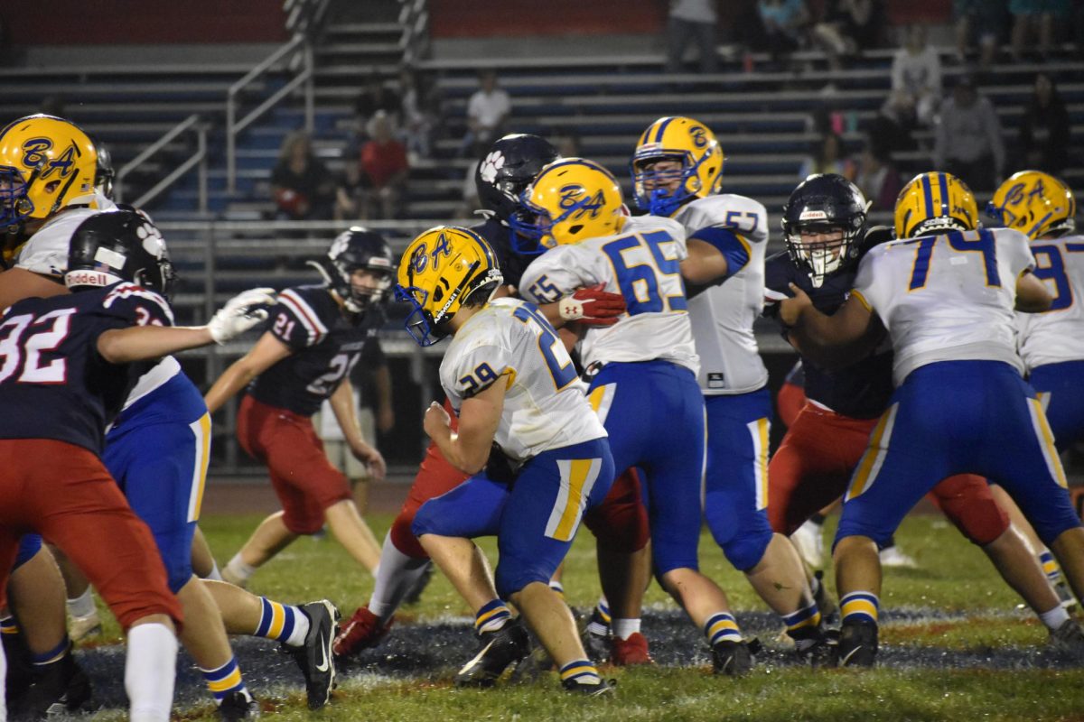 B-A's line will look to assert its will against Huntingdon.