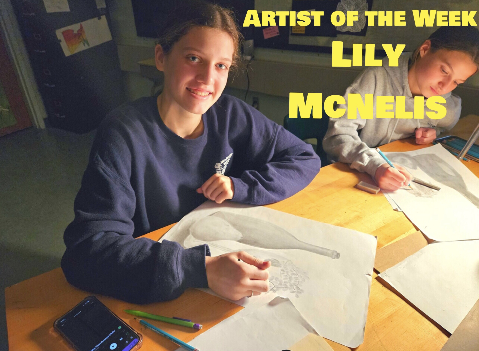 Lily McNelis is Bellwood’s artist of the week!