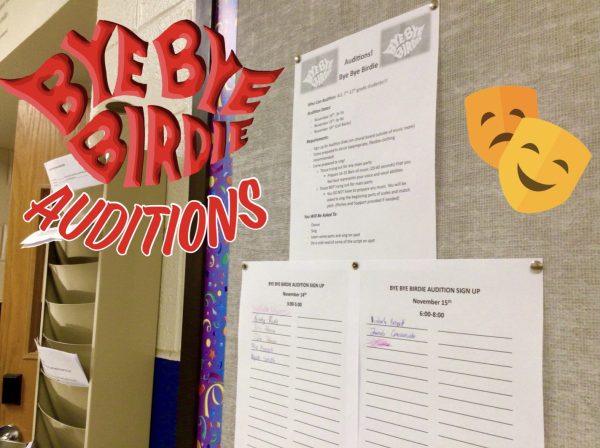 The music department is getting ready for this years musical: Bye Bye Birdie