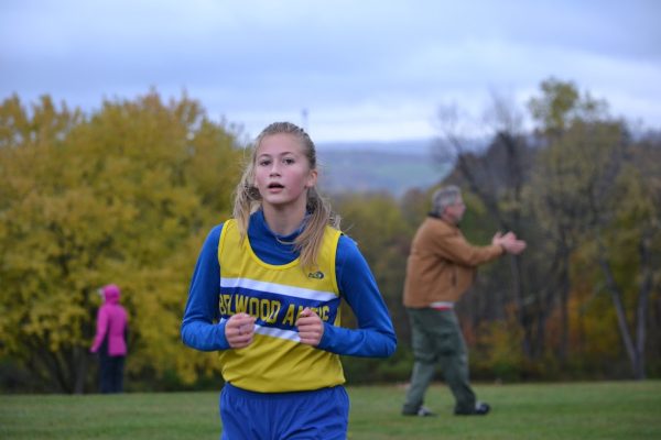 Julie Kraft posted a season-best time last week and then finished in the top 10 at the Blair-Huntingdon Invitational.