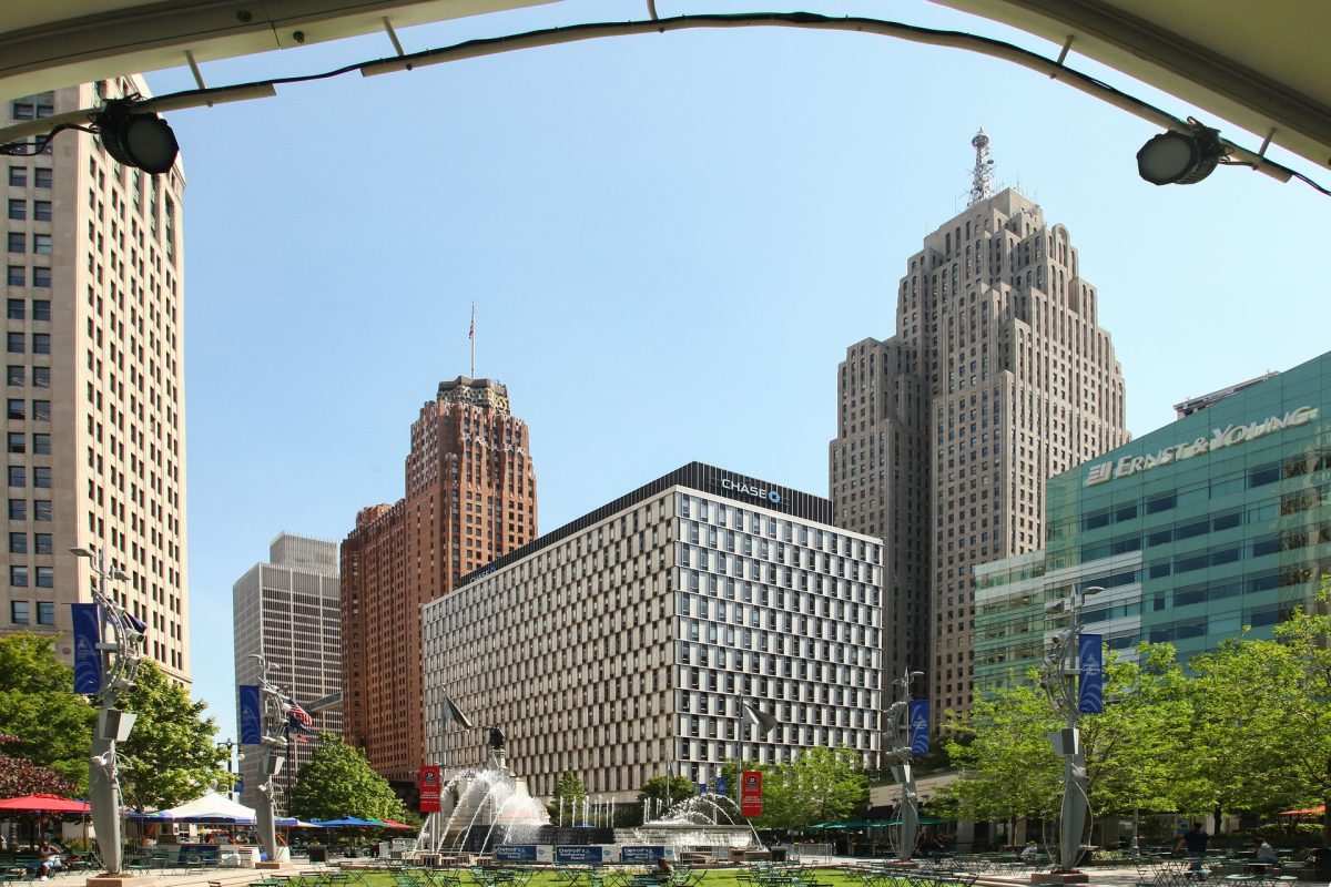 This is a picture of Detroit, which made it on the top 3 worst list