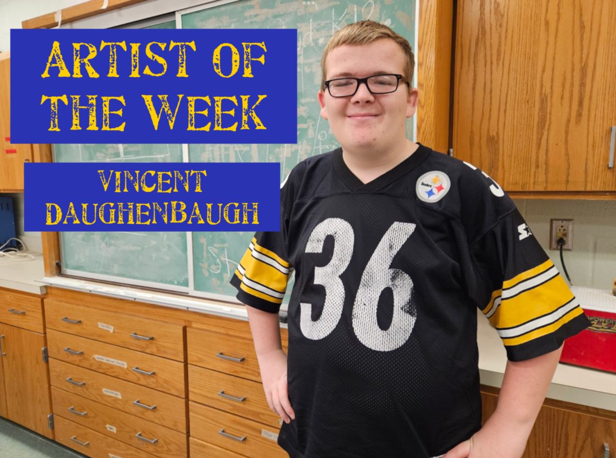 The artist of the week is Vincent Daughenbaugh!