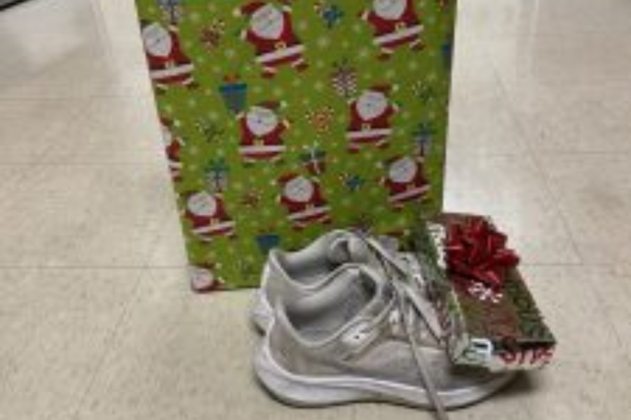 Presents in the shoes is a tradition on Saint Nicholas Day.